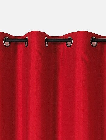 Rideau ignifugé en toile demi natté non feu M1