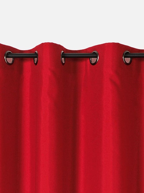 Rideau ignifugé en toile demi natté non feu M1 - Kiabi