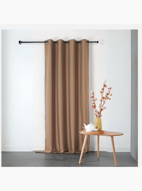 Rideau ignifugé en toile demi natté non feu M1 - Kiabi