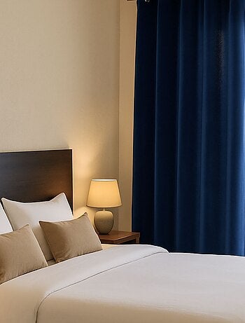 Rideau Ignifugé M1 en velours premium