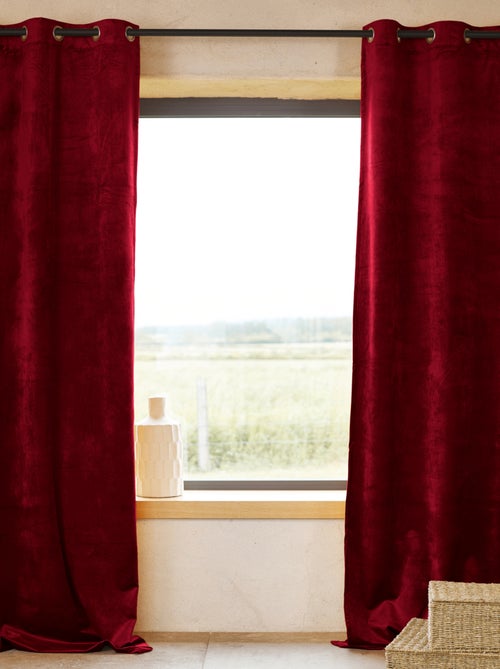 Rideau Ignifugé  M1 en velours premium - Kiabi