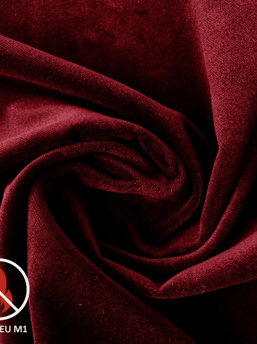 Rideau Ignifugé  M1 en velours premium - Kiabi