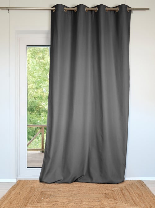 Rideau ignifugé M1 non feu  à œillets - Kiabi