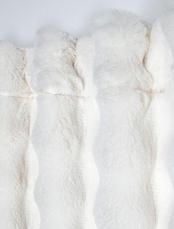 Rideau imitation fourrure ultra doux