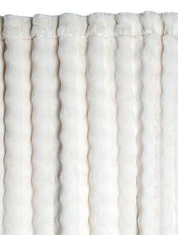 Rideau imitation fourrure ultra doux