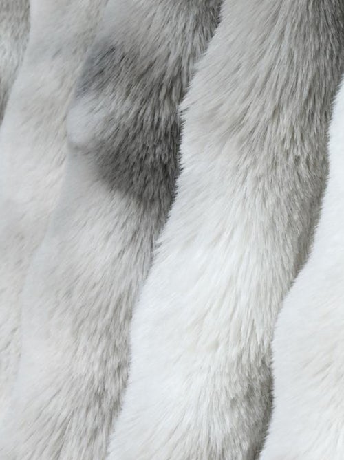 Rideau imitation fourrure ultra doux - Kiabi