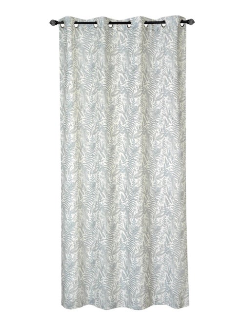 Rideau imprimé - prêt à poser. - Kiabi