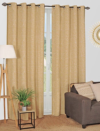 Rideau imprimé - prêt à poser.