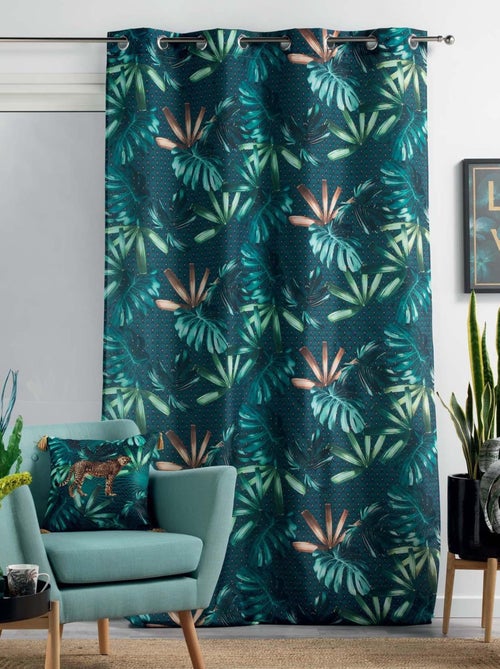 Rideau imprimé art déco - Kiabi