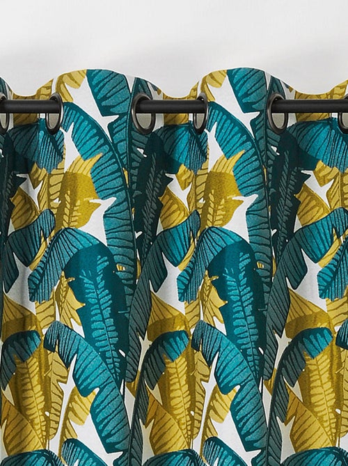 Rideau imprimé Bananier - Kiabi