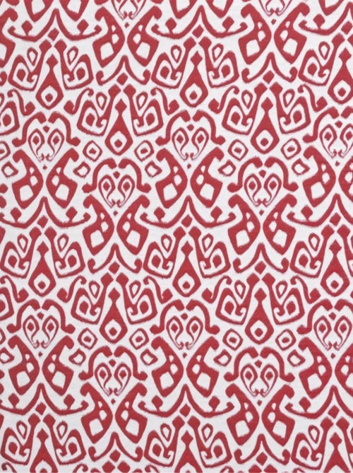 Rideau imprimé en fils upcyclés - Kiabi