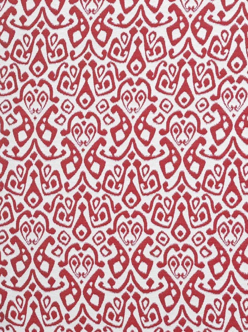 Rideau imprimé en fils upcyclés - Kiabi