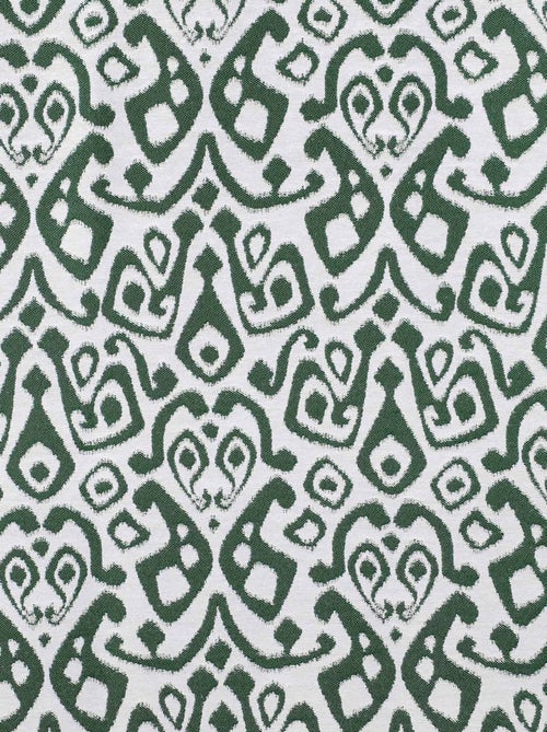 Rideau imprimé en fils upcyclés - Kiabi