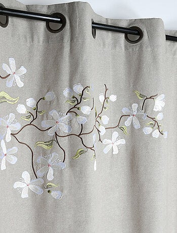 Rideau imprimé floral arbre printanier