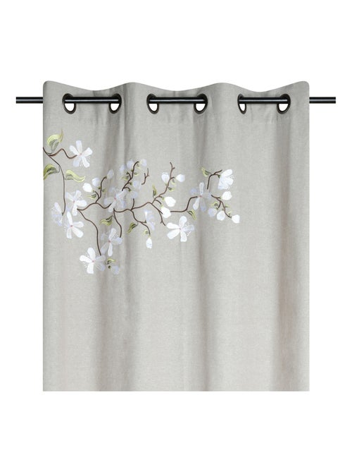 Rideau imprimé floral arbre printanier - Kiabi
