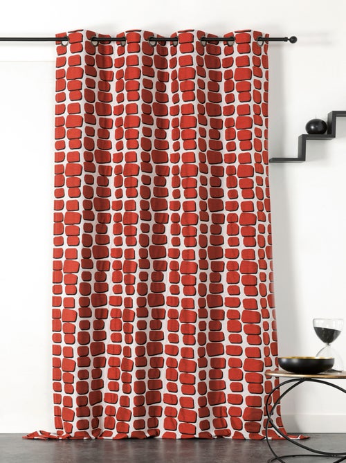 Rideau imprimé Wall - Kiabi