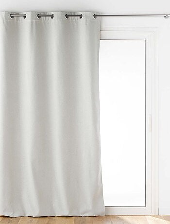 Rideau isolant doublé polaire