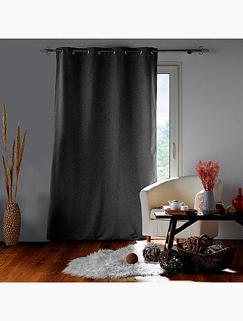 Rideau isolant doublé polaire