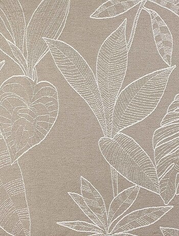 Rideau isolant épais motifs naturels