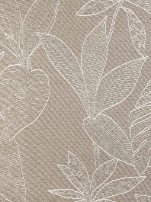 Rideau isolant épais motifs naturels - Kiabi