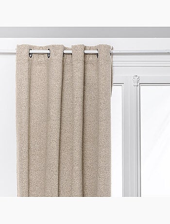 Rideau isolant et occultant - Effet bouclette