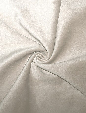 Rideau isolant et occultant en velours doublé polaire