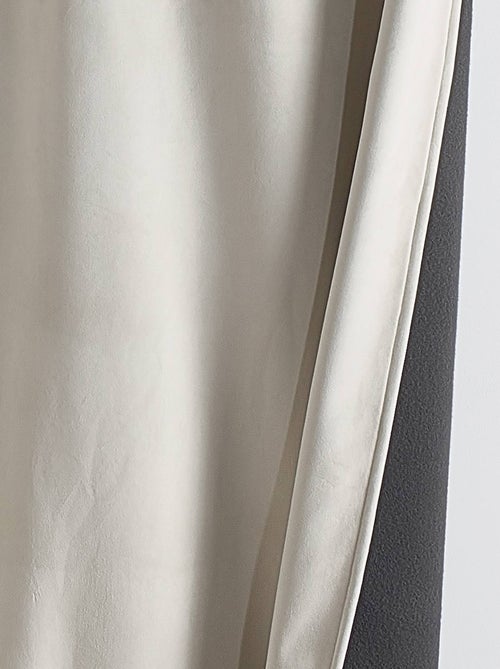 Rideau isolant et occultant en velours doublé polaire - Kiabi