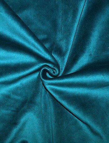 Rideau isolant et occultant en velours doublé polaire