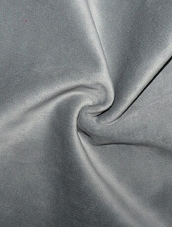 Rideau isolant et occultant en velours doublé polaire