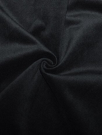 Rideau isolant et occultant en velours doublé polaire