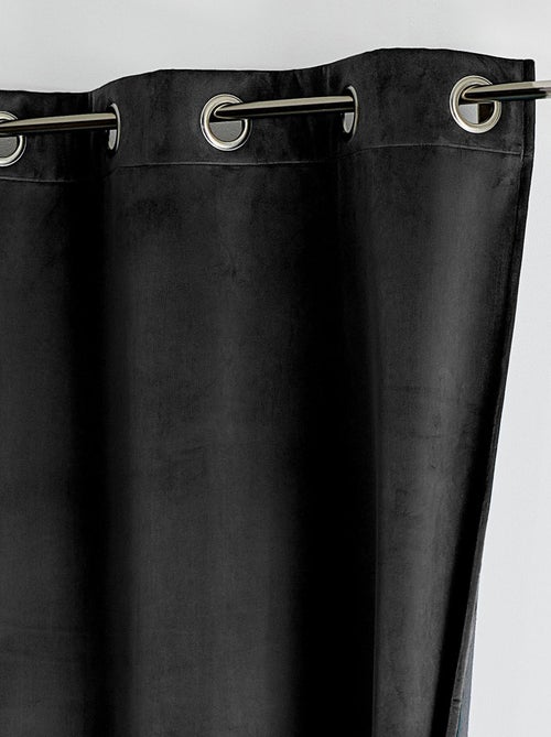 Rideau isolant et occultant en velours doublé polaire - Kiabi