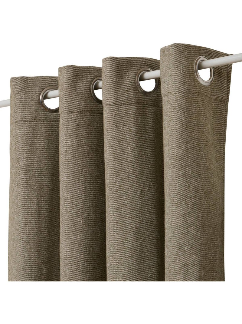 Rideau isolant KYS Kaki - Kiabi
