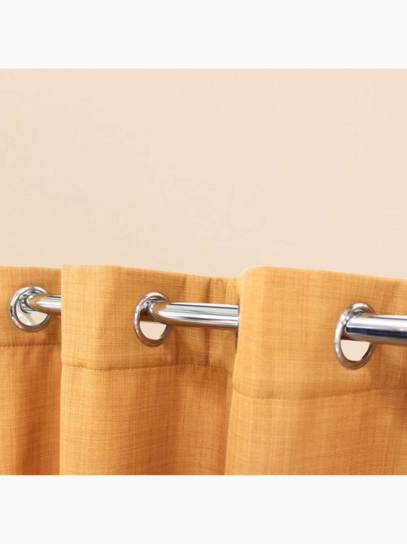 Rideau isolant phonique et thermique 140x240cm Jaune - Kiabi