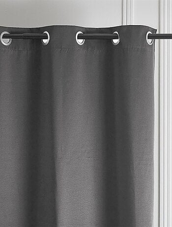 Rideau isolant polaire 135x240 cm gris foncé
