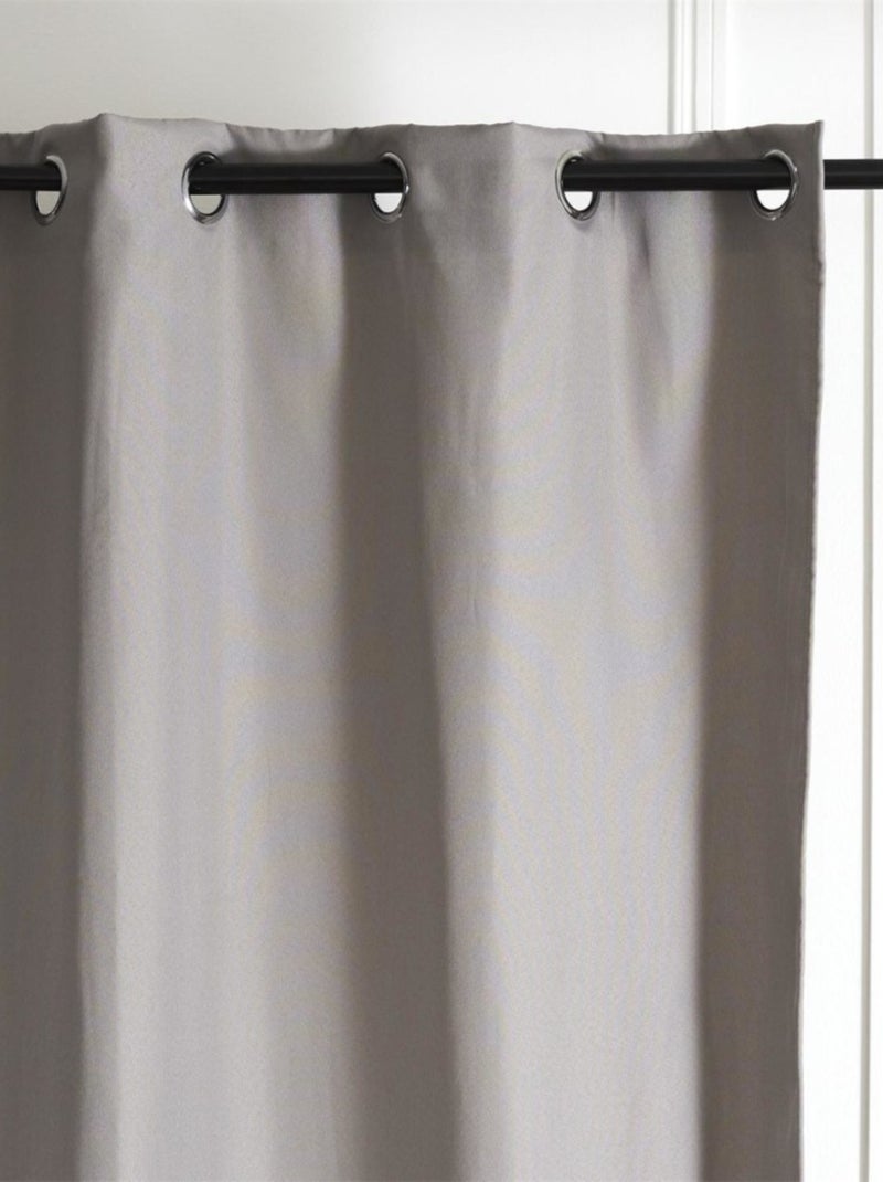 Rideau isolant polaire 135x240 cm gris Gris - Kiabi