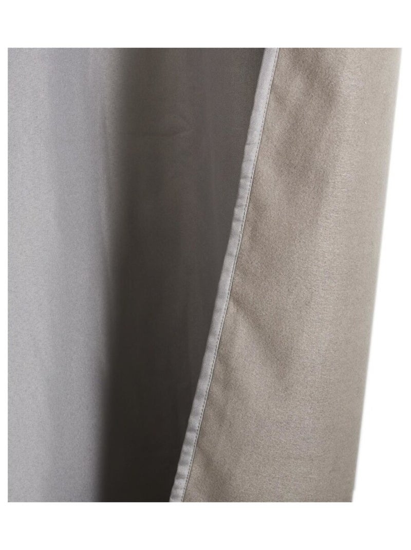 Rideau isolant polaire 135x240 cm gris Gris - Kiabi
