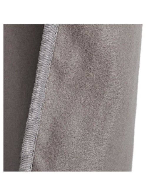 Rideau isolant polaire 135x240 cm gris - Kiabi Rideau isolant polaire 135x240 cm gris - Kiabi