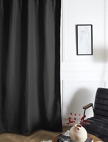 Rideau isolant polaire 135x240 cm noir