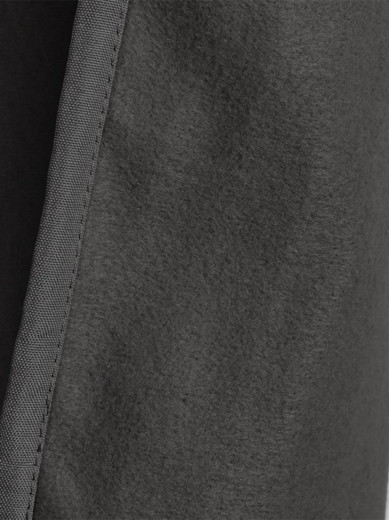 Rideau isolant polaire 135x240 cm noir Noir - Kiabi
