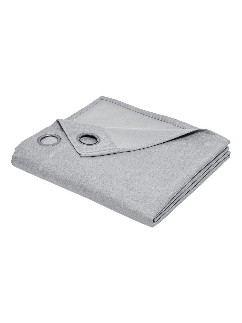 Rideau Isolant  'PRESTIGE' 'TODAY' Gris clair - Kiabi