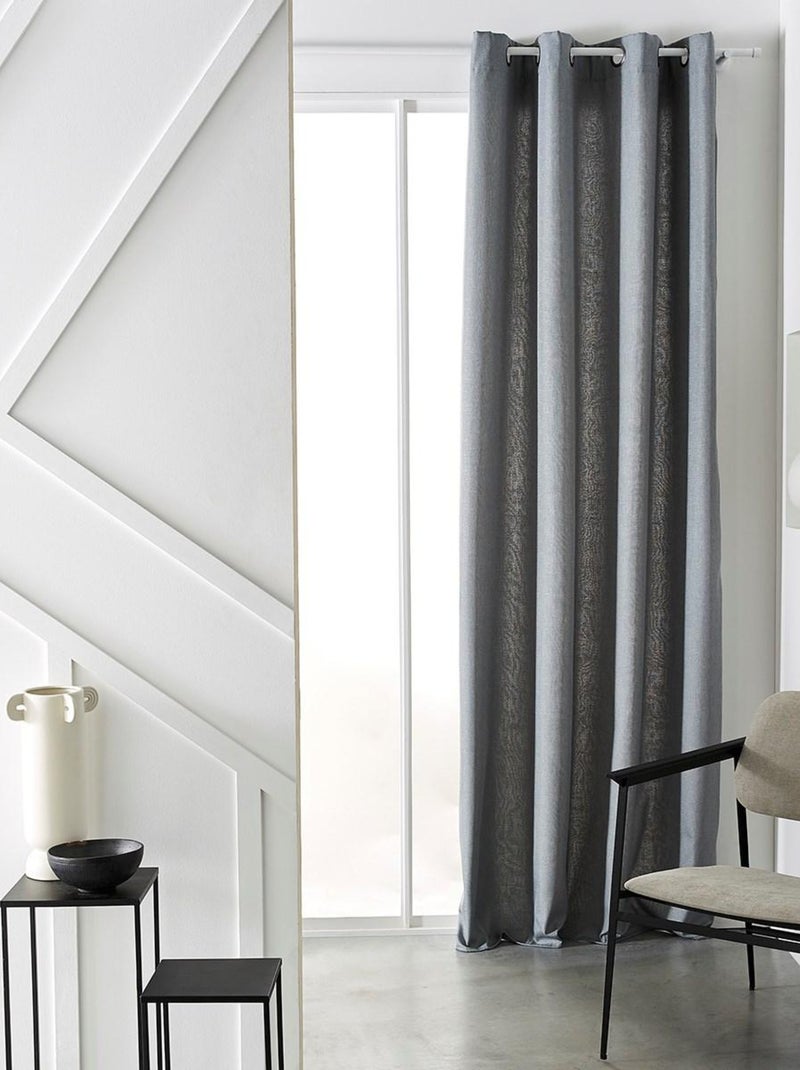 Rideau Isolant  'PRESTIGE' 'TODAY' Gris clair - Kiabi