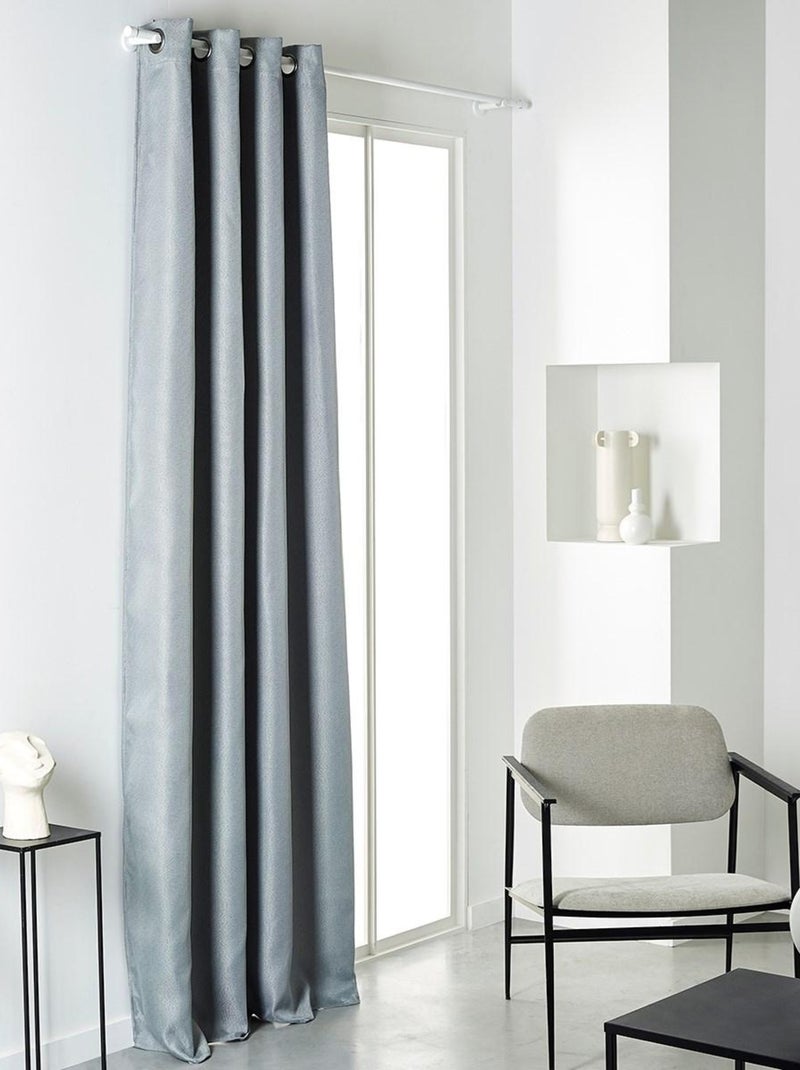 Rideau Isolant  'PRESTIGE' 'TODAY' Gris clair - Kiabi