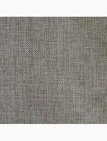 Rideau isolant sans couture effet lin chiné doublé polaire ton sur ton 135x240cm, beige