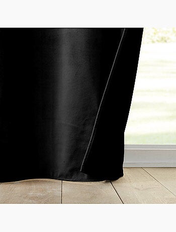 Rideau Isolant Thermique à Œillets – Velours Relief – Polarchic