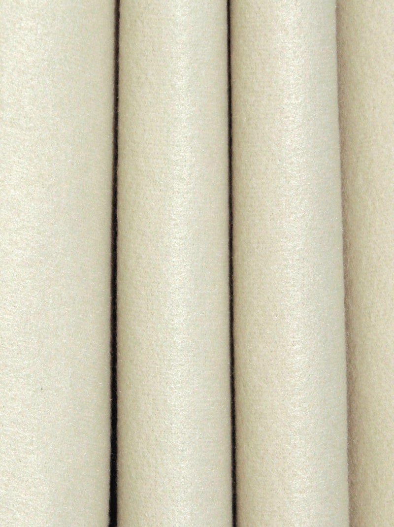 Rideau isolant thermique aspect satin à œillets 140x240cm, Beige Beige - Kiabi