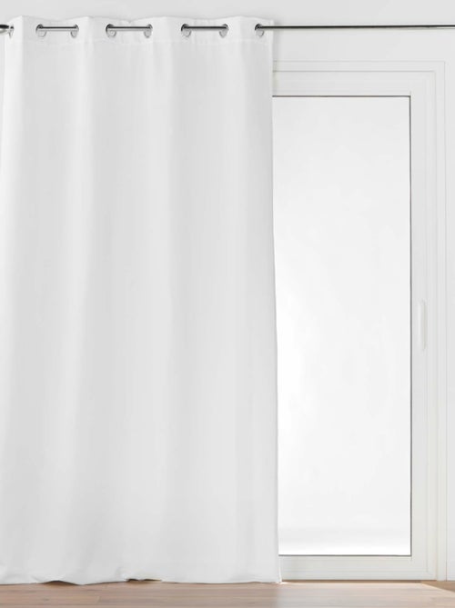Rideau Isolant Thermique Blanc - Kiabi