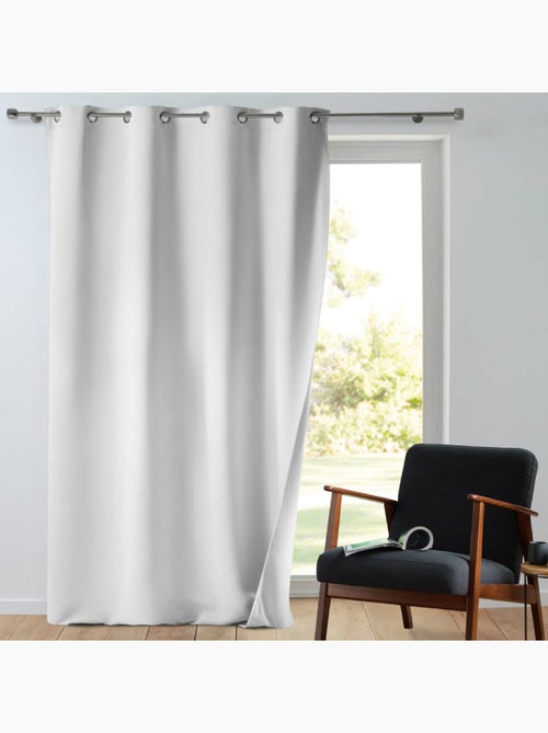Rideau Isolant Thermique Blanc - Kiabi