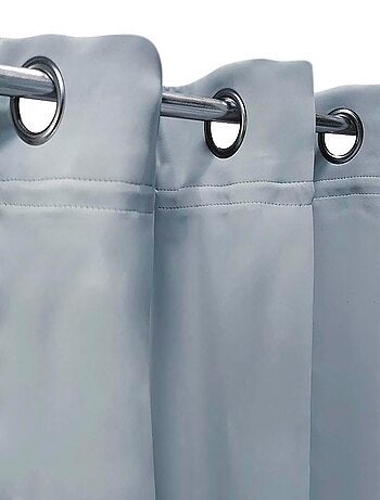 Rideau isolant Thermique doublure polaire amovible à velcro - Prêt a poser.