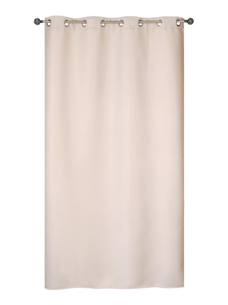 Rideau isolant Thermique et Phonique - Prêt à poser. Beige - Kiabi