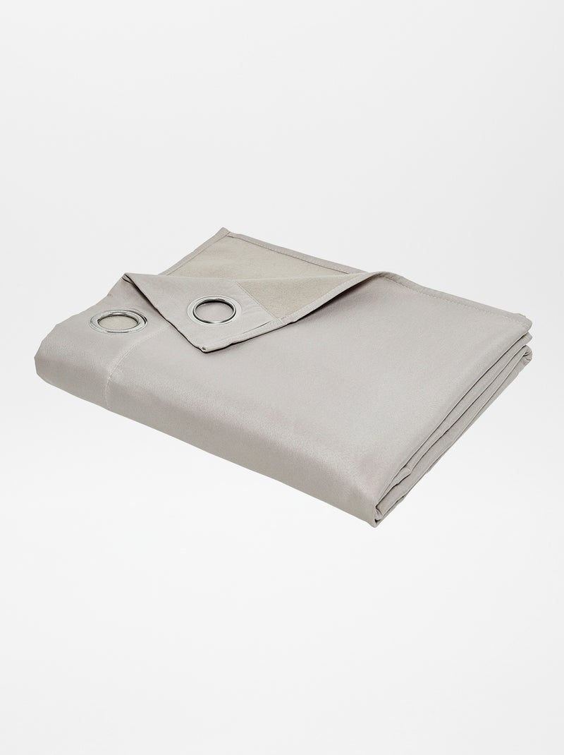 Rideau isolant thermique Gris clair - Kiabi